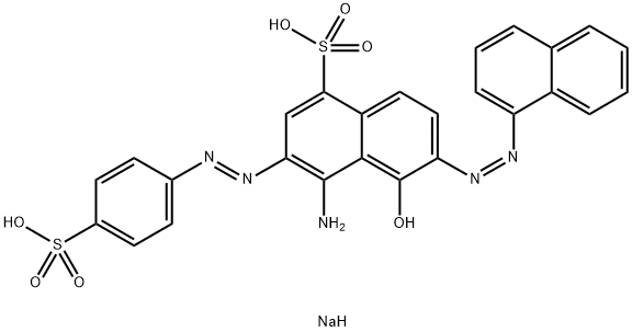 2668-05-5 (6Z)-4-amino-6-(naphthalen-1-ylhydrazinylidene)-5-oxo-3-(4-sulfophenyl)diazenyl-naphthalene-1-sulfonic acid
