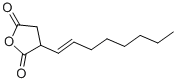 디하이드로-3-(옥테닐)-2,5-푸란디온 구조식 이미지