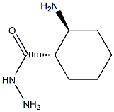 Cyclohexanecarboxylic  acid,  2-amino-,  hydrazide,  (1S,2S)-(+)-  (8CI) Structure