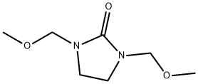 1,3-비스(메톡시메틸)이미다졸리딘-2-온 구조식 이미지