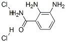 2,3-DIAMINOBENZAMIDE DIHYDROCHLORIDE Structure