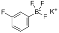 3-플루오로페닐트리플루오로붕산 칼륨 구조식 이미지