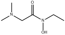 Acetamide, 2-(dimethylamino)-N-ethyl-N-hydroxy- (9CI) 구조식 이미지