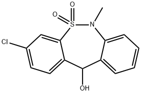 26723-60-4 3-Chloro-6,11-dihydro-6-methyldibenzo[c,f][1,2]thiazepin-11-ol 5,5-dioxide