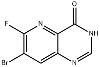 7-BROMO-6-FLUOROPYRIDO[3,2-D]PYRIMIDIN-4(3H)-ONE Structure