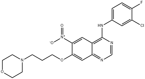 267243-64-1 N-(3-chloro-4-fluorophenyl)-7-(3-Morpholino
propoxy)-6-nitroquinazolin-4-aMine