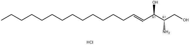 D-스핑고신HCL 구조식 이미지