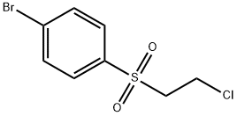 sulfone,p-bromophenyl2-chloroethyl 구조식 이미지