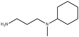 N-(3-aminopropyl)-N-cyclohexyl-N-methylamine 구조식 이미지