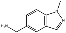 (1-Methyl-1H-indazol-5-yl)methylamine Structure