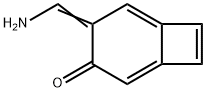 Bicyclo[4.2.0]octa-1,5,7-trien-3-one, 4-(aminomethylene)- (9CI) 구조식 이미지