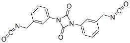 2,4-dioxo-1,3-diazetidine-1,3-bis(methyl-m-phenylene) diisocyanate  Structure