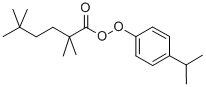 Cumyl peroxyneodecanoate Structure