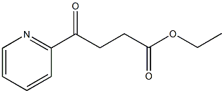 4-OXO-4-PYRIDIN-2-YL-BUTYRICACIDETHYL에스테르 구조식 이미지