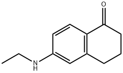 6-(에틸아미노)-3,4-디히드로나프탈렌-1(2H)-온 구조식 이미지
