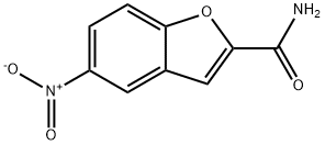 2-아미노카르보닐-5-니트로벤조푸란 구조식 이미지