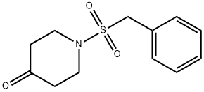 1-(benzylsulfonyl)piperidin-4-one Structure