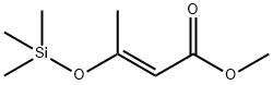 METHYL 3-(TRIMETHYLSILYLOXY)CROTONATE, MIXTURE OF CIS AND TRANS, 90 Structure