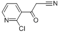2-클로로-베타-옥소-3-피리딘프로판니트릴 구조식 이미지