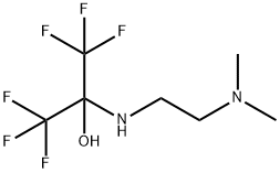 2-[(2-Dimethylaminoethyl)amino]-1,1,1,3,3,3-hexafluoro-2-propanol Structure