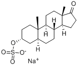 ETIOCHOLAN-3A-OL-17-ONE SULFATE SODIUM Structure