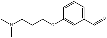 3-[3-(Dimethylamino)propoxy]benzaldehyde Structure