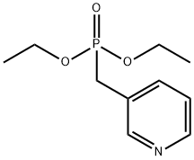 Diethyl (3-pyridinylmethyl)phosphonate Structure