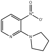 3-NITRO-2-(1-PYRROLIDINYL)PYRIDINE Structure