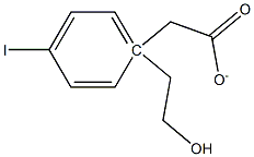 1-ACETATE-4-IODO-BENZENEETHANOL Structure