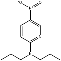 (5-nitro-pyridin-2-yl)-dipropylamine 구조식 이미지