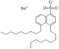 sodium dinonylnaphthalenesulphonate Structure
