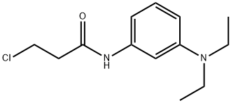 3-chloro-N-[3-(diethylamino)phenyl]propionamide  Structure