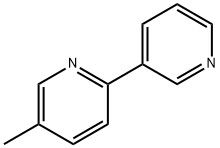 5-메틸-[2,3']-비피리딘 구조식 이미지