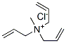 2-Propen-1-aminium-,N-methyl-N,N-di-2-propenyl-,chloride Structure