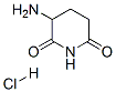 3-Amino-2,6-piperidinedionehydrochloride Structure