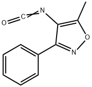 5-METHYL-3-PHENYL-4-ISOXAZOLYL ISOCYANATE Structure