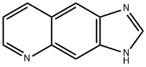 1H-이미다조[4,5-g]퀴놀린(8CI,9CI) 구조식 이미지