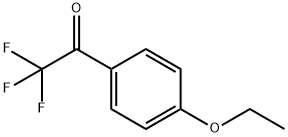 4'-Ethoxyl-2,2,2-trifluoroacetophenone 구조식 이미지