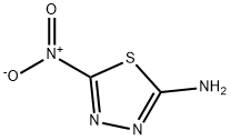 1,3,4-Thiadiazol-2-amine,  5-nitro- Structure
