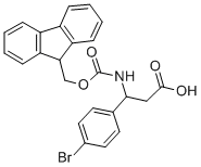 3-N-FMOC-3-(4-BROMOPHENYL)PROPIONIC ACID Structure