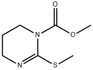 1(4H)-피리미딘카르복실산,5,6-디히드로-2-(메틸티오)-,메틸에스테르 구조식 이미지
