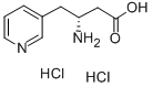 (R)-3-AMINO-4-(3-PYRIDYL)-BUTYRIC ACID-2HCL Structure