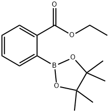 2-Ethoxycarbonylphenylboronic acid pinacol ester Structure