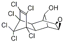 (2β,7β,8-syn)-3,4,5,6,9,9-Hexachloro-1a,2,2a,3,6,6a,7,7a-octahydro-2,7:3,6-dimethanonaphth[2,3-b]oxiren-8-ol 구조식 이미지