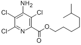 2-Pyridinecarboxylic acid, 4-amino-3,5,6-trichloro-, isooctyl ester 구조식 이미지