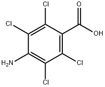 4-Amino-2,3,5,6-tetrachlorobenzoic acid Structure