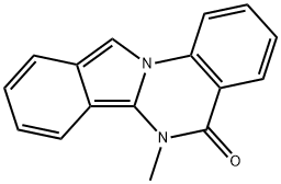 6-METHYL-6H-ISOINDOLO[2,1-A]QUINAZOLIN-5-ONE 구조식 이미지