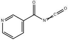 3-Pyridinecarbonylisocyanate(9CI) Structure