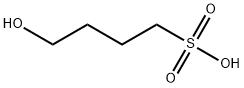 1-Butanesulfonic acid, 4-hydroxy- 구조식 이미지