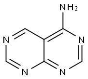 Pyrimido[4,5-d]pyrimidin-4-amine (9CI) 구조식 이미지